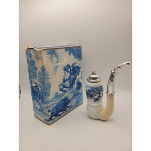 Vintage 1973 Avon Dutch Pipe Cologne  Decanter - FULL with original box